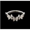 Image 1 : 0.29ctw Diamond Ring - 14KT White Gold