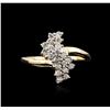 Image 1 : 14KT Yellow Gold 0.50ctw Diamond Ring