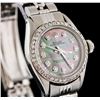 Image 2 : Rolex Stainless Steel Diamond Oyster Perpetual Ladies Watch