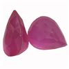 Image 1 : 9.54ctw Pear Mixed Ruby Parcel