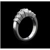 Image 3 : 0.52ctw Diamond Ring - Platinum