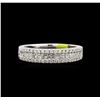 Image 1 : 0.90ctw Diamond Ring- 14KT White Gold