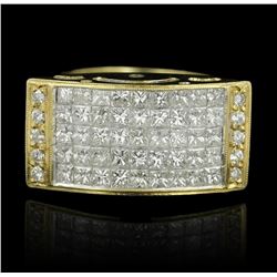 18KT Yellow Gold 2.48ctw Diamond Ring