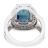 Image 7 : 4.43ct Tanzanite and Diamond Ring - 14KT White Gold