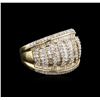 Image 2 : 14KT Yellow Gold 1.92ctw Diamond Ring