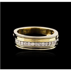 14KT Yellow Gold 0.25ctw Diamond Ring