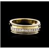 Image 1 : 14KT Yellow Gold 0.25ctw Diamond Ring