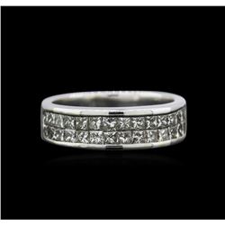 1.38ctw Diamond Ring - 18KT White Gold