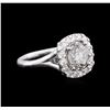 Image 2 : 3.03ctw Diamond Ring - 14KT White Gold