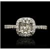 Image 1 : 14KT White Gold 2.47ctw Diamond Ring