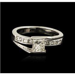 18KT White Gold 1.45ctw Diamond Ring