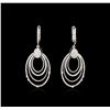 Image 1 : 14KT White Gold 1.30ctw Diamond Earrings
