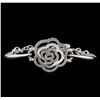 Image 1 : 14KT White Gold 0.43ctw Diamond Bracelet