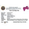 Image 2 : 9.52ctw Pear Mixed Ruby Parcel