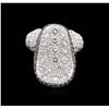 Image 1 : 3.25ctw Diamond Ring - 18KT White Gold