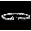 Image 3 : 14KT White Gold 4.75ctw Diamond Tennis Bracelet