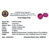 Image 2 : 17.68ctw Oval Mixed Ruby Parcel