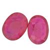 Image 1 : 9.73ctw Oval Mixed Ruby Parcel