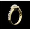 Image 3 : 1.24ctw Diamond Ring - 14KT Yellow Gold