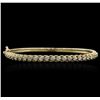 Image 1 : 14KT Yellow Gold 1.58ctw Diamond Bracelet