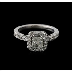 14KT White Gold 1.13ctw Diamond Ring