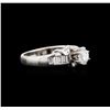 Image 2 : 1.54ctw Diamond Ring - 18KT White Gold
