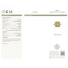 Image 5 : 18KT White Gold GIA Certified 3.74ct Yellow Sapphire and Diamond Ring