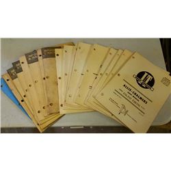 17 Allis-Chalmers Maunuals 1960-1907's