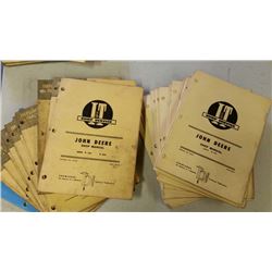 26 John Deere Tractor Maunals 60-70's