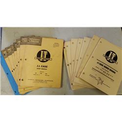 16 Case Tractor Manuals 60-70's