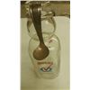 Image 1 : Cream Top Milk Bottle w/ spoon