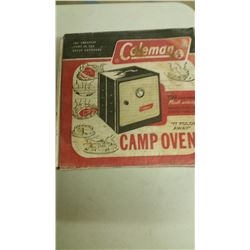 Coleman Portable Camping Oven 1970's - Unused