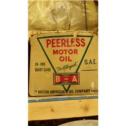 BA Peerlss Motor Oil Box 24 Can