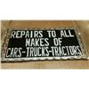 Image 1 : 1930's Glass Repair Shop Sign