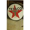 Image 1 : Double Sided Porcelin Texaco Sign 5ft.