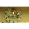 Image 1 : BA Double Bubble Advertising Clock -Lights/works