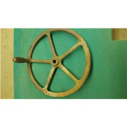 Cast Iron Implement Steering Wheel