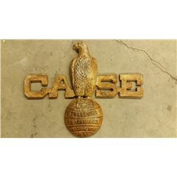 Case Steam Tractor Era Advertising Emblem