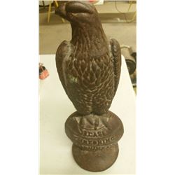 Cast Iron Case Eagle - Indoor Advertising Figure 15 in.