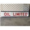 Image 1 : Oil Ltd. Sign 2 x 9 Tin (Pt. of White Rose Set)