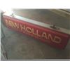 Image 1 : Plastic Light Up New Holland Sign 1962 2.5ft x 6ft.