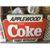 Image 1 : 1960's Coca Cola Light Up Sign (crack on reverse) 4ft. X 5ft.