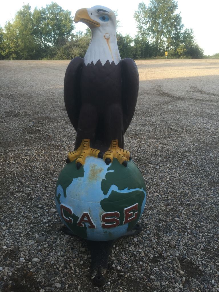 Cast Iron Case Eagle 5ft. Original Excellent
