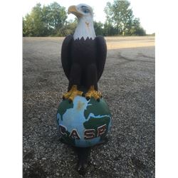 Cast Iron Case Eagle 5ft. Original Excellent