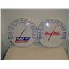 Image 1 : Round Advertising Thermometers Triple f & FeedRite 12" (2)