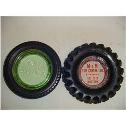Advertising Tire Ashtrays Old (2)