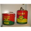 Image 1 : Co-op Pails 25lb Grease 5 gal Oil