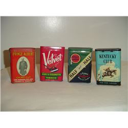 Tobacco Advertising Pocket Tins