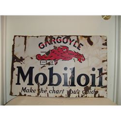 Porcelin Gargoyle Flange Sign