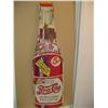 Image 1 : Pepsi Bottle Advertising Sign tin 4ft.